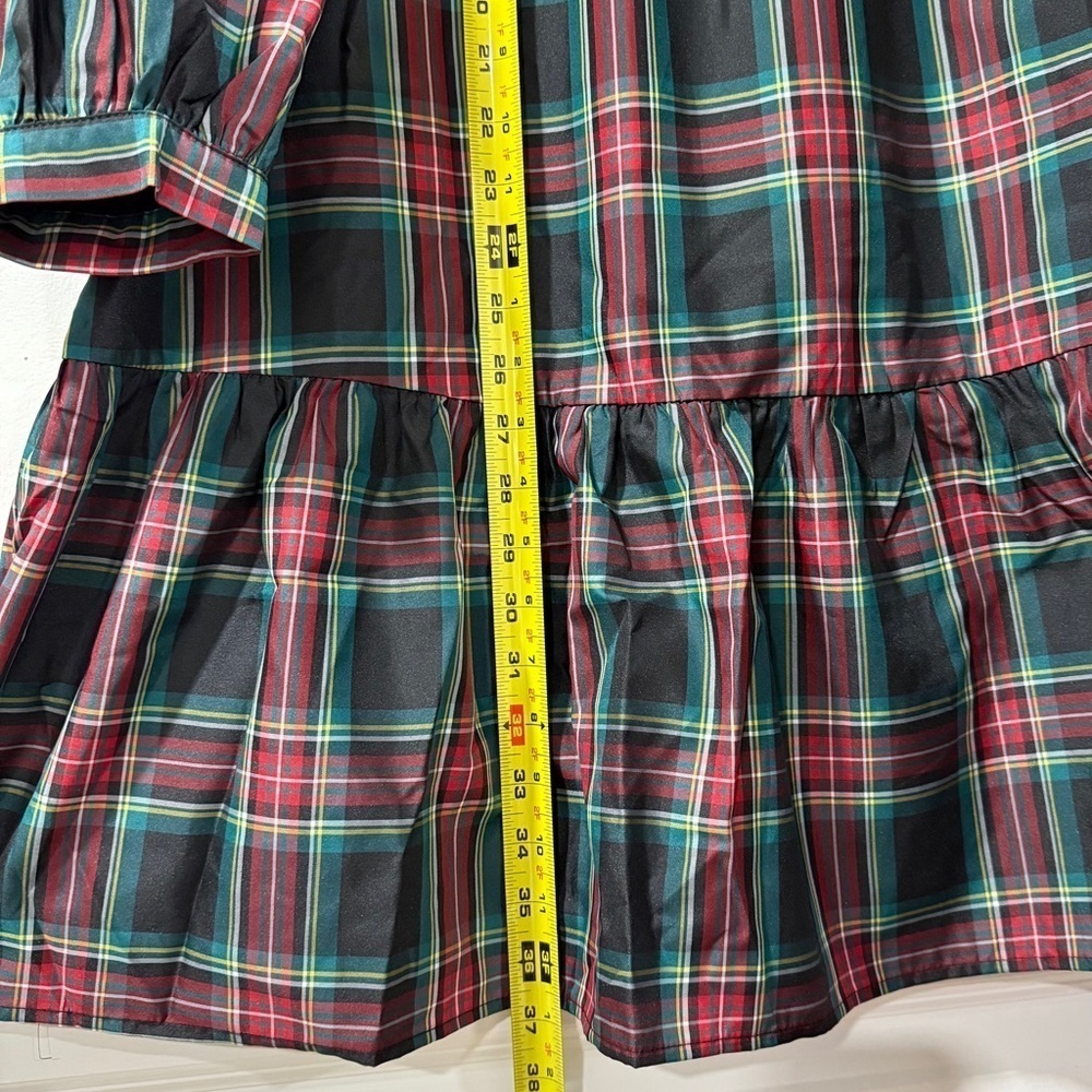 Tuckernuck Palmerston Dress XXL | Highland Tartan Holiday Midi Retail$228 NWT - Picture 15 of 16